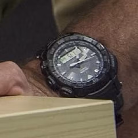 Casio Pro Trek close-up