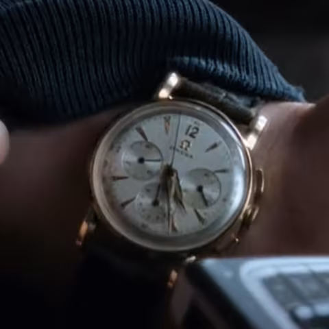 Omega Seamaster Chronograph close-up