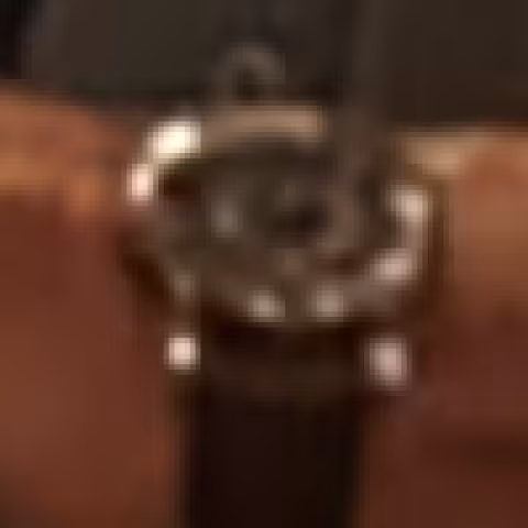 Omega 1938 Aviator Reedition close-up