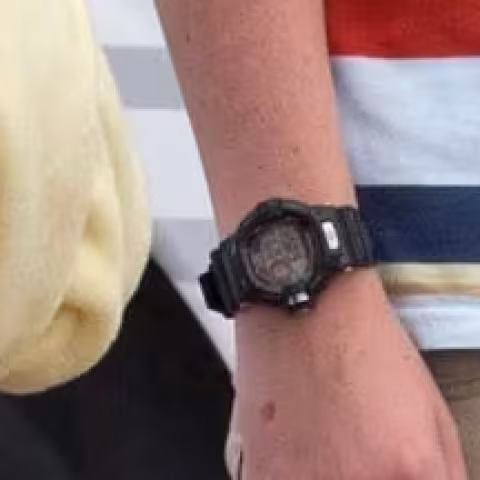 Casio G-Shock close-up