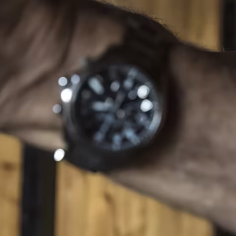 Hamilton Khaki Aviation Pilot Auto Chrono close-up