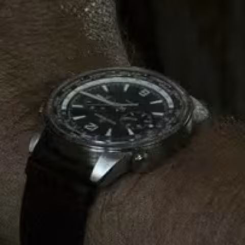 Jaeger-LeCoultre Polaris Chronograph WorldTime close-up