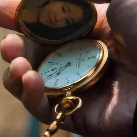 Carl F. Bucherer Pocket Watch close-up