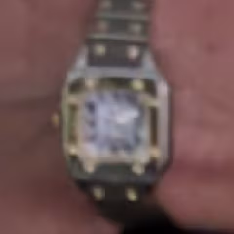 Cartier Santos de Cartier close-up