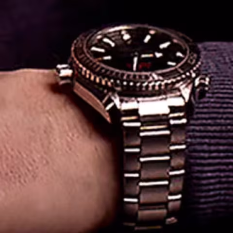 Omega Seamaster Planet Ocean close-up