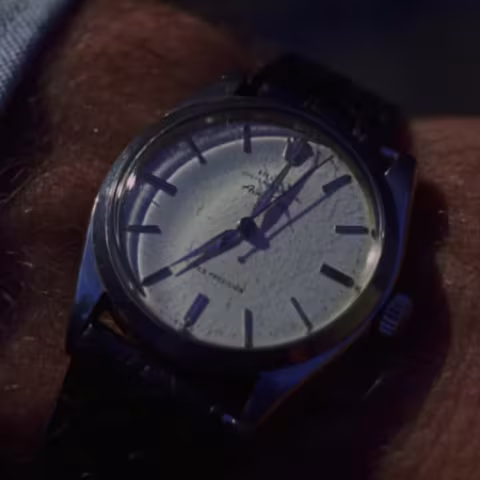 Rolex Air-King close-up