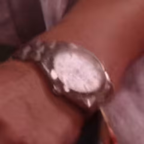 Unidentified watch close-up