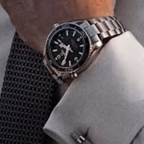 Omega Seamaster Planet Ocean 600M close-up