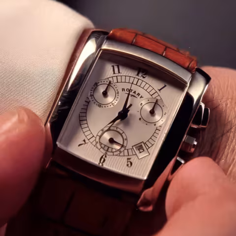 Rotary Revelation Chronograph close-up