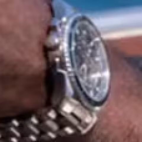 Hamilton Jazzmaster Seaview Chrono close-up