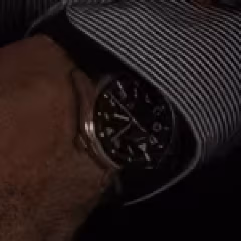 IWC Pilot's Watch Mark XV close-up