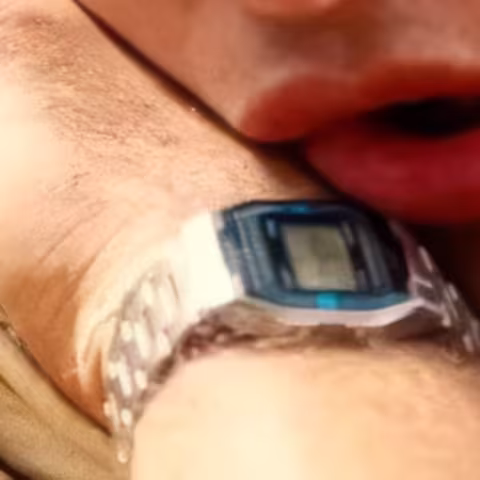 Casio A163WA close-up