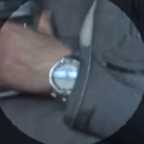 Omega Speedmaster close-up