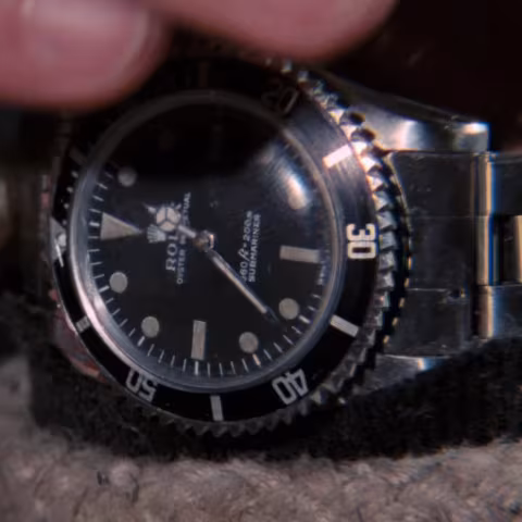 Rolex Submariner close-up