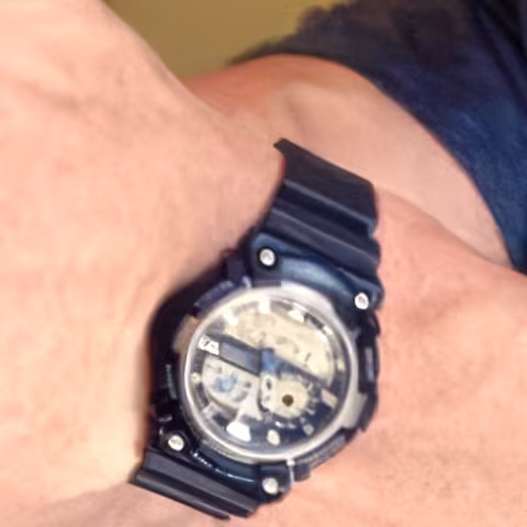 Casio AEQ-200W close-up
