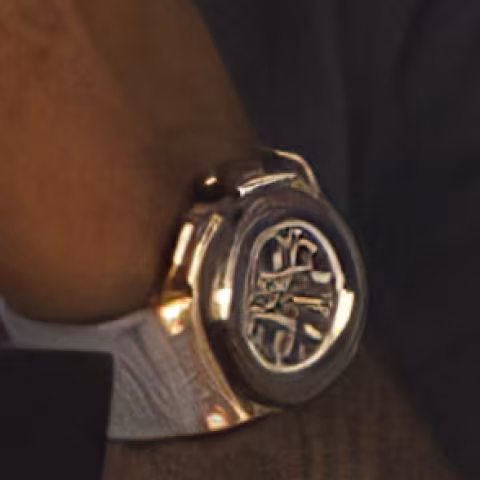 Audemars Piguet Royal Oak Offshore Chronograph LeBron James close-up