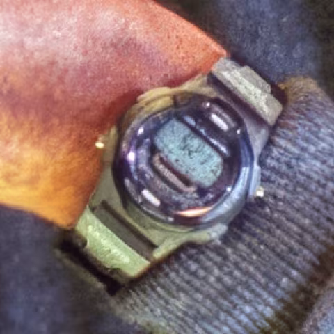 Casio G-Shock close-up