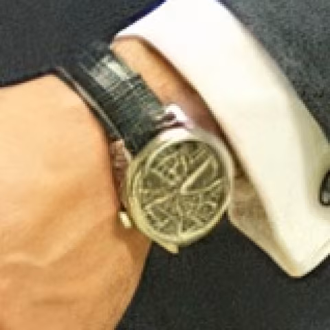 Unidentified watch close-up