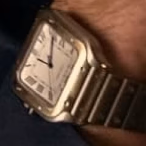 Cartier Santos de Cartier close-up