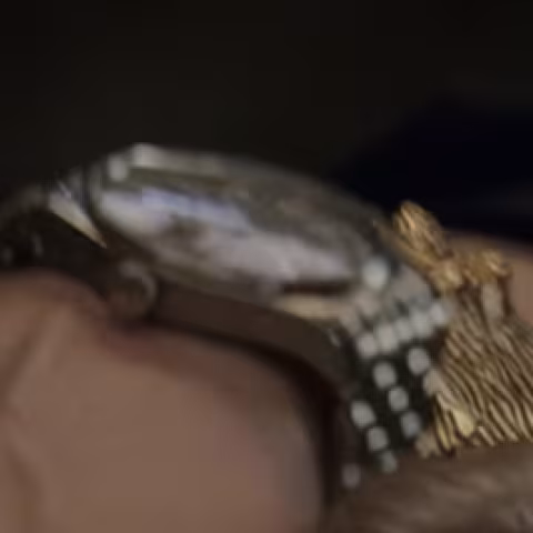 Unidentified watch close-up