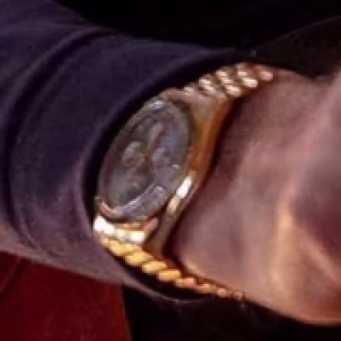 Unidentified watch close-up