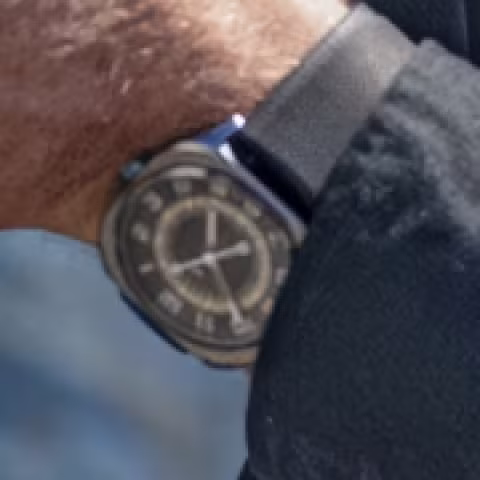 Unidentified watch close-up