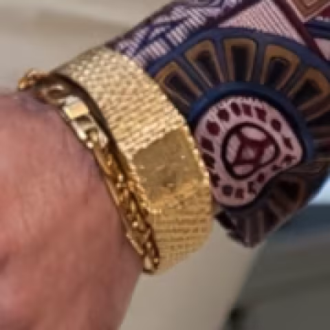 Unidentified watch close-up