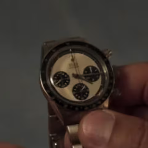 Rolex Cosmograph Daytona Paul Newman close-up