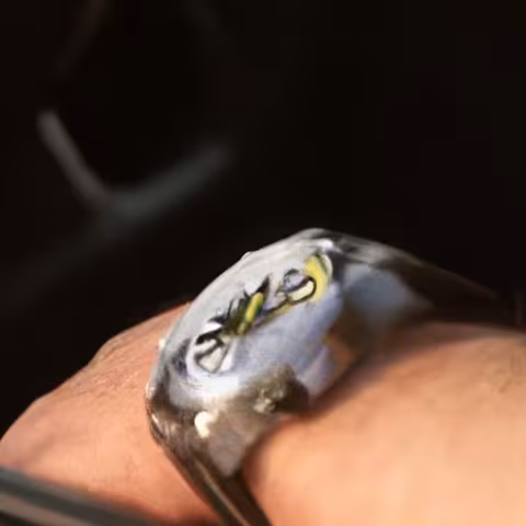 Jaeger-LeCoultre Master Compressor Extreme W-Alarm Valentino Rossi close-up