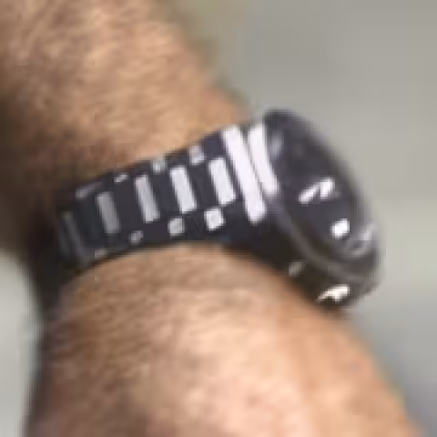 Rado Chronograph (prop replica) close-up