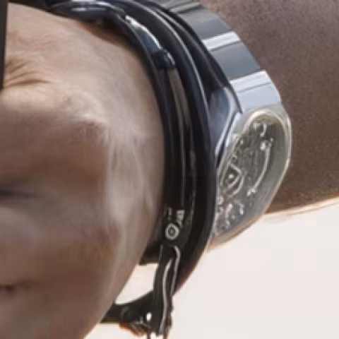 Piaget Polo FortyFive Chronograph close-up