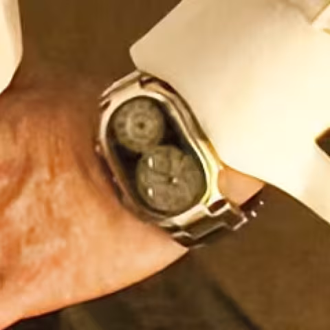 Unidentified watch close-up