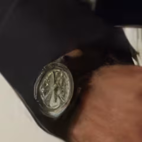 Omega Speedmaster close-up