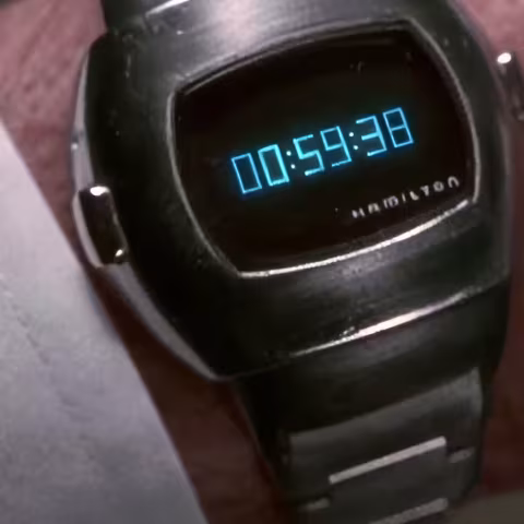Hamilton Pulsar P2 close-up