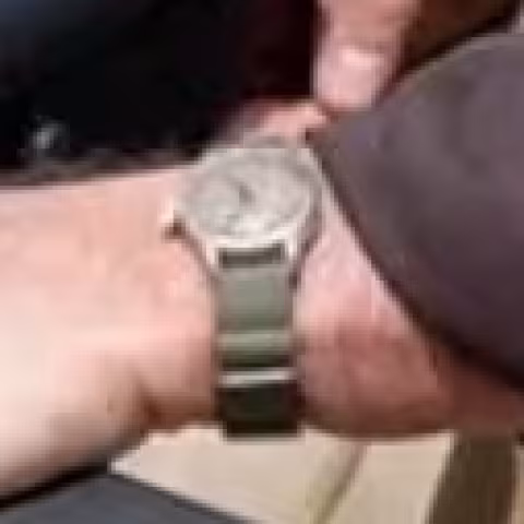 Cyma Dirty Dozen Field Watch close-up