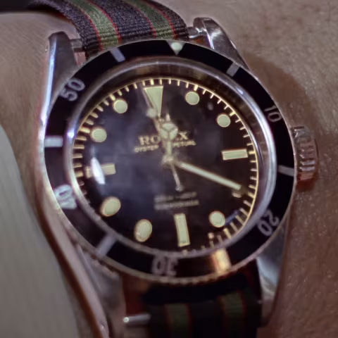 Rolex Submariner close-up
