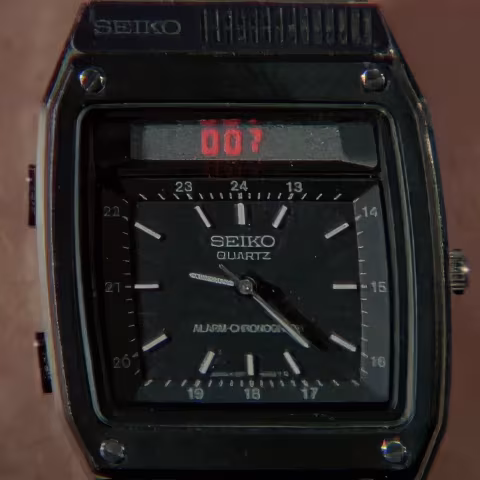 Seiko 7549-7009 close-up