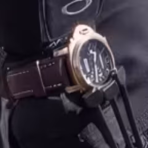 Panerai Luminor Marina (prop replica) close-up