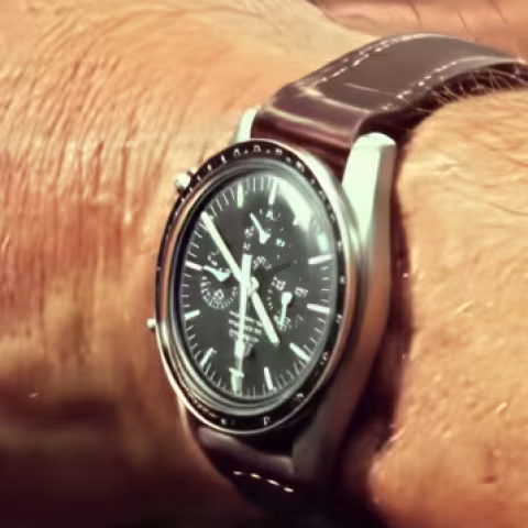 Omega Speedmaster Professional close-up