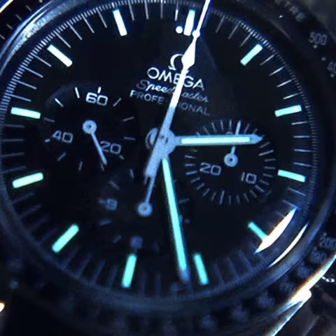 Omega Speedmaster Professional close-up