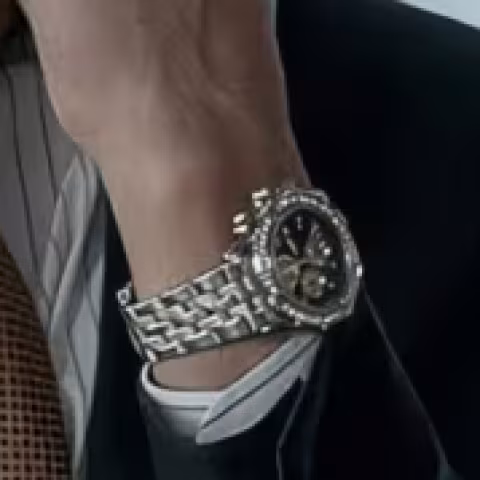 Breitling Chronomat close-up