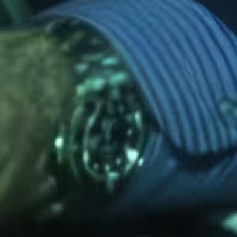 Rolex Submariner Yellow Gold close-up