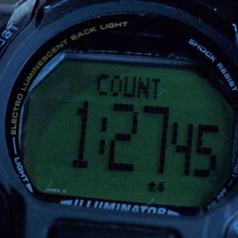 Casio G-Shock close-up