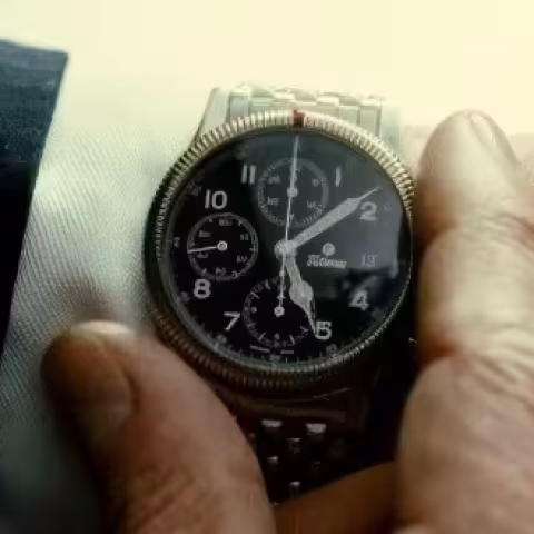 Tutima Flieger close-up