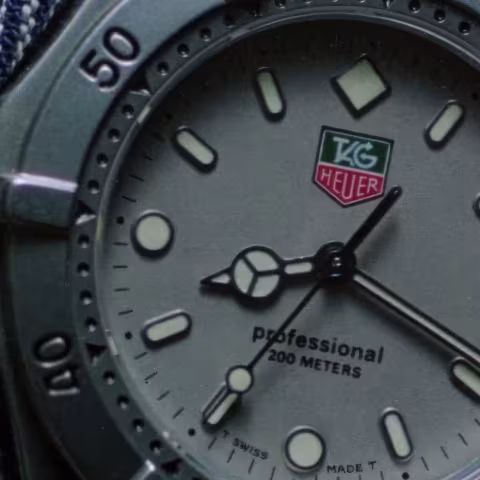 TAG Heuer Professional close-up