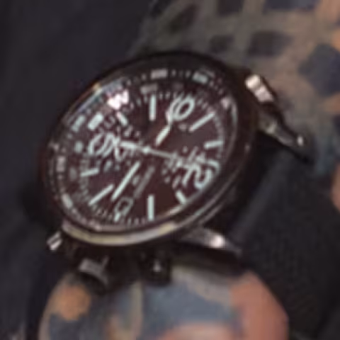 Seiko Prospex Solar Military Alarm Chronograph close-up