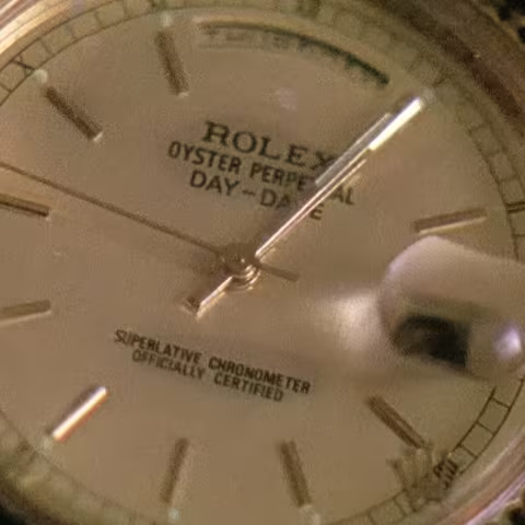 Rolex Day-Date close-up