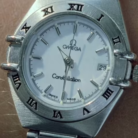 Omega Constellation close-up
