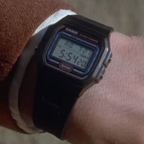 Casio Digital Watch close-up
