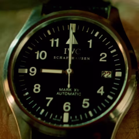 IWC Pilot's Watches Mark XV close-up